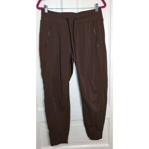 Athleta Trekkie North Jogger Pants Athletic Brown Active Woman's 10(1058)